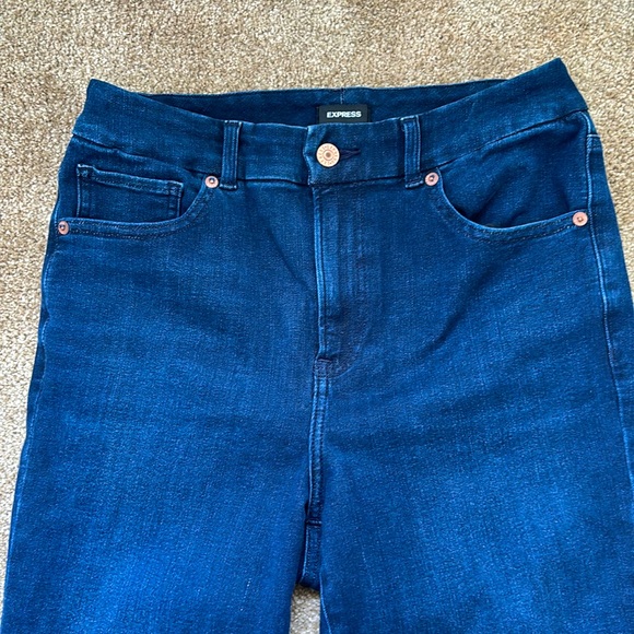 NWOT Express FlexX High Waisted Jeans - Picture 2 of 6